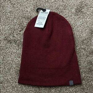Zumiez Burgundy Knit Beanie